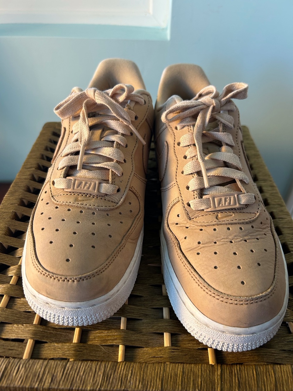 Nike AF1 Women’s 7.5 Low Premium Vachetta Tan Activewear